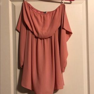 Off the shoulder dress